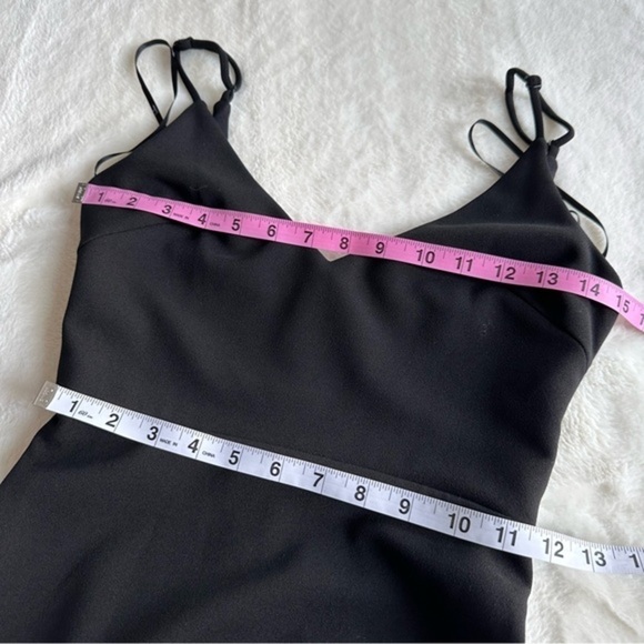 💥SALE💥 Lulus NWOT Infinite Glory Black Maxi Dress XS - Picture 10 of 12